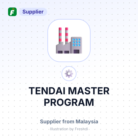 TENDAI MASTER PROGRAM – summary card, no photo uploaded yet