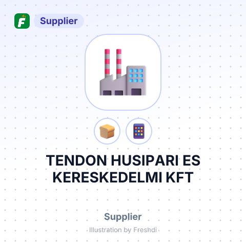TENDON HUSIPARI ES KERESKEDELMI KFT – summary card, no photo uploaded yet