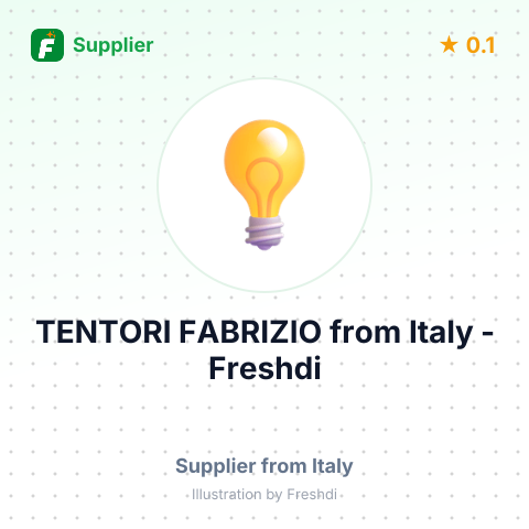 TENTORI FABRIZIO – summary card, no photo uploaded yet