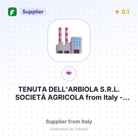 TENUTA DELL'ARBIOLA S.R.L. SOCIETÀ AGRICOLA – summary card, no photo uploaded yet