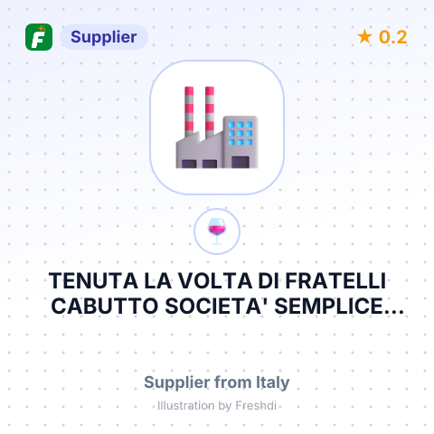 TENUTA LA VOLTA DI FRATELLI CABUTTO SOCIETA' SEMPLICE – summary card, no photo uploaded yet
