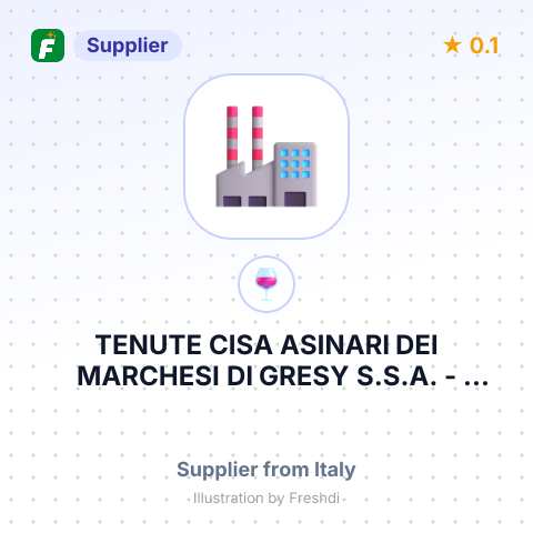 TENUTE CISA ASINARI DEI MARCHESI DI GRESY S.S.A. – summary card, no photo uploaded yet