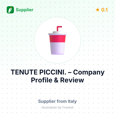TENUTE PICCINI. – summary card, no photo uploaded yet