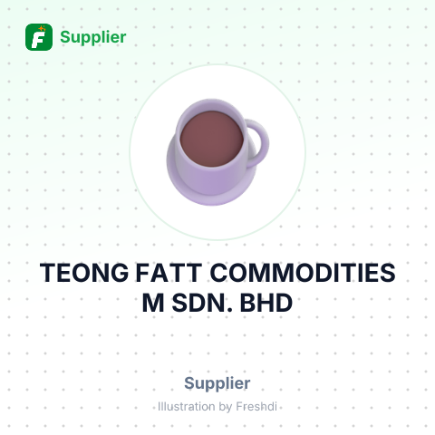TEONG FATT COMMODITIES M SDN. BHD – summary card, no photo uploaded yet