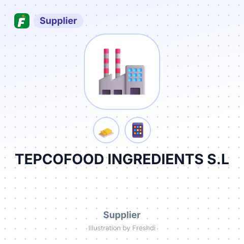 TEPCOFOOD INGREDIENTS S.L – summary card, no photo uploaded yet