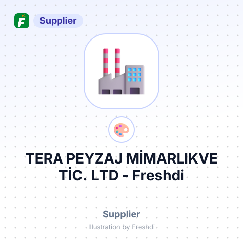 TERA PEYZAJ MİMARLIKVE TİC. LTD – summary card, no photo uploaded yet