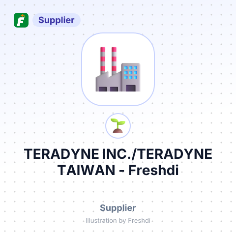 TERADYNE INC./TERADYNE TAIWAN – summary card, no photo uploaded yet