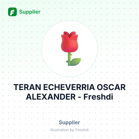 TERAN ECHEVERRIA OSCAR ALEXANDER – summary card, no photo uploaded yet