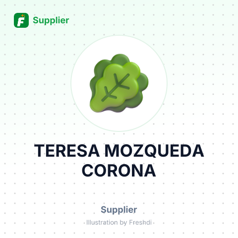 TERESA MOZQUEDA CORONA – summary card, no photo uploaded yet