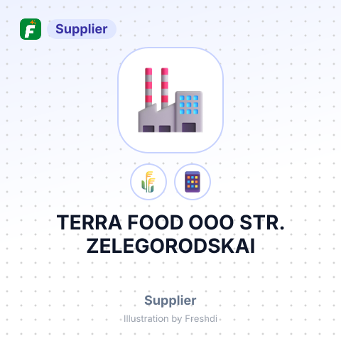 TERRA FOOD OOO STR. ZELEGORODSKAI – summary card, no photo uploaded yet