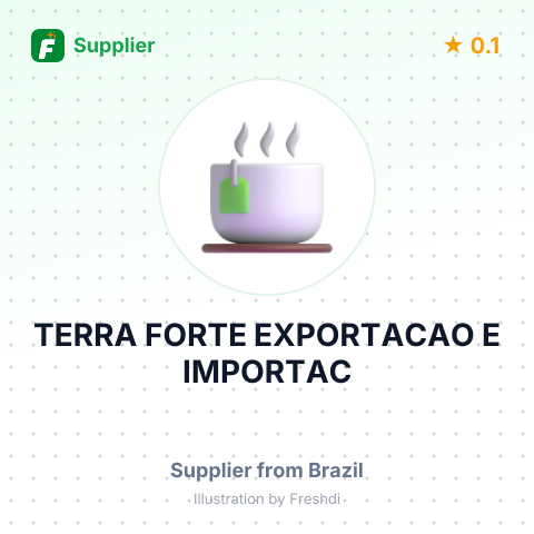 TERRA FORTE EXPORTACAO E IMPORTAC – summary card, no photo uploaded yet
