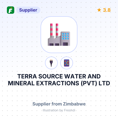 TERRA SOURCE WATER AND MINERAL EXTRACTIONS (PVT) LTD – summary card, no photo uploaded yet