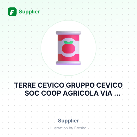 TERRE CEVICO GRUPPO CEVICO SOC COOP AGRICOLA VIA FIUMAZZO 72 – summary card, no photo uploaded yet
