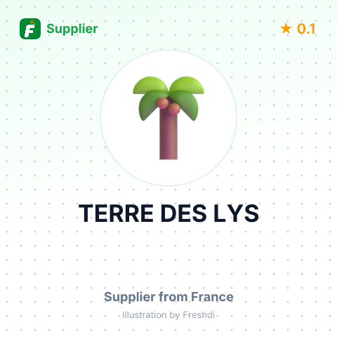 TERRE DES LYS – summary card, no photo uploaded yet