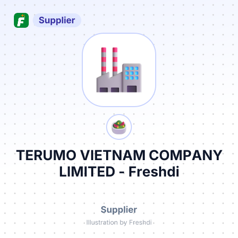 TERUMO VIETNAM COMPANY LIMITED – summary card, no photo uploaded yet