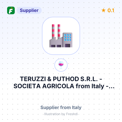 TERUZZI & PUTHOD S.R.L. - SOCIETA AGRICOLA – summary card, no photo uploaded yet
