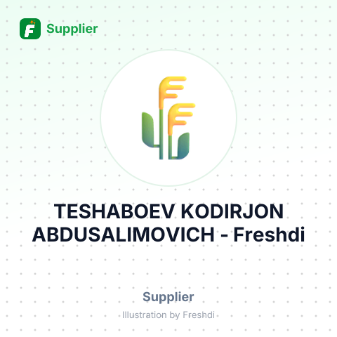 TESHABOEV KODIRJON ABDUSALIMOVICH – summary card, no photo uploaded yet