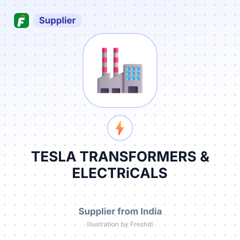 TESLA TRANSFORMERS & ELECTRiCALS – summary card, no photo uploaded yet
