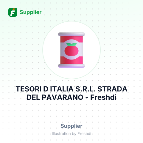 TESORI D ITALIA S.R.L. STRADA DEL PAVARANO – summary card, no photo uploaded yet