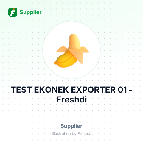 TEST EKONEK EXPORTER 01 – summary card, no photo uploaded yet