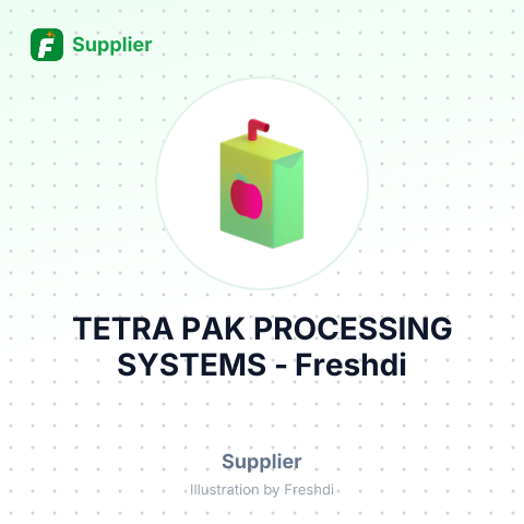 TETRA PAK PROCESSING SYSTEMS – summary card, no photo uploaded yet