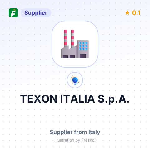 TEXON ITALIA S.p.A. – summary card, no photo uploaded yet