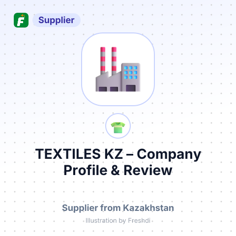 TEXTILES KZ – summary card, no photo uploaded yet
