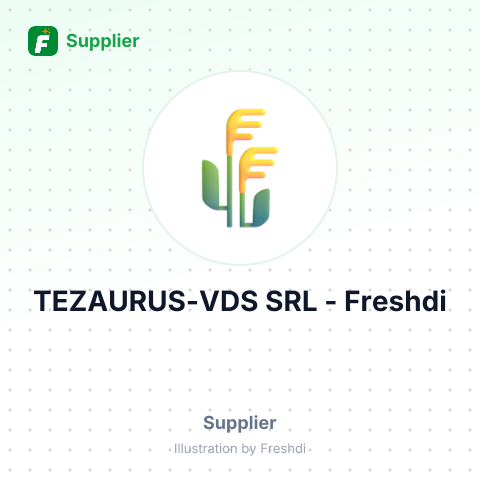 TEZAURUS-VDS SRL – summary card, no photo uploaded yet