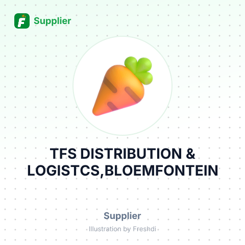 TFS DISTRIBUTION & LOGISTCS,BLOEMFONTEIN – summary card, no photo uploaded yet