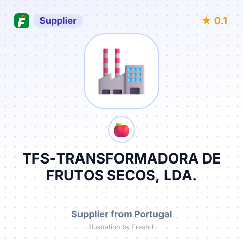 TFS-TRANSFORMADORA DE FRUTOS SECOS, LDA. – summary card, no photo uploaded yet