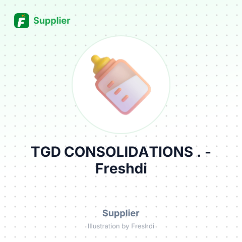 TGD CONSOLIDATIONS . – summary card, no photo uploaded yet