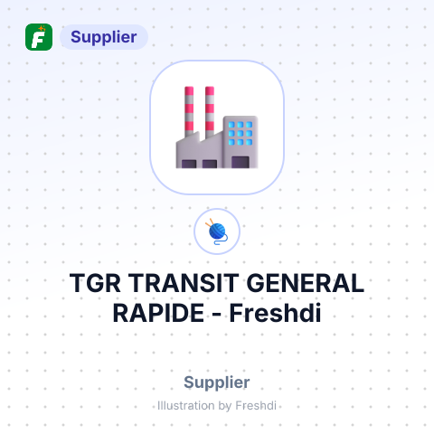 TGR TRANSIT GENERAL RAPIDE – summary card, no photo uploaded yet