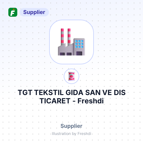 TGT TEKSTIL GIDA SAN VE DIS TICARET – summary card, no photo uploaded yet