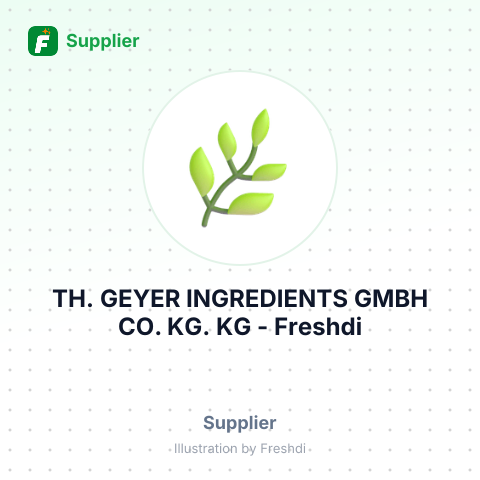 TH. GEYER INGREDIENTS GMBH CO. KG. KG – summary card, no photo uploaded yet