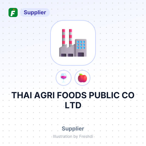 THAI AGRI FOODS PUBLIC CO LTD – summary card, no photo uploaded yet