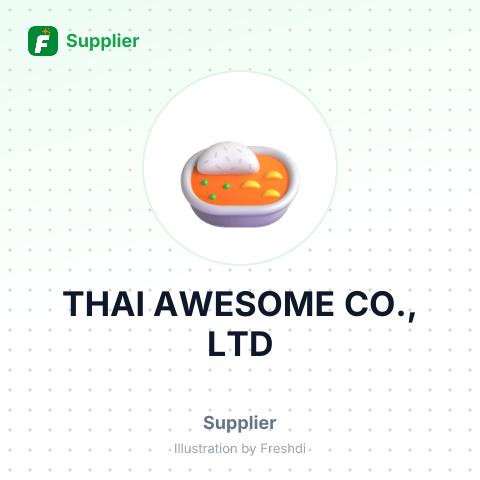 THAI AWESOME CO., LTD – summary card, no photo uploaded yet