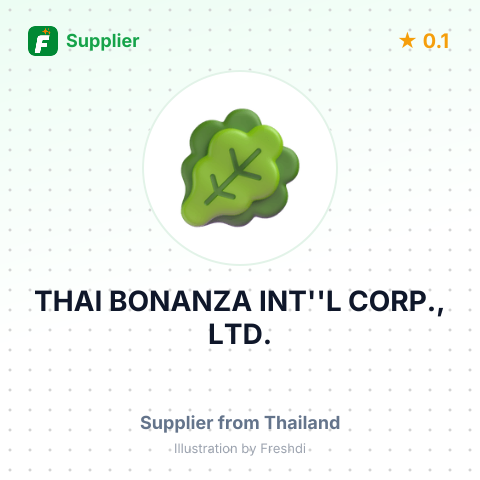 THAI BONANZA INT''L CORP., LTD. – summary card, no photo uploaded yet