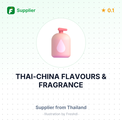 THAI-CHINA FLAVOURS & FRAGRANCE – summary card, no photo uploaded yet