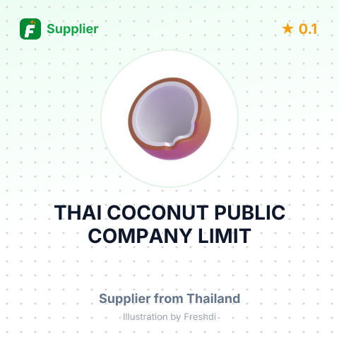 THAI COCONUT PUBLIC COMPANY LIMIT – summary card, no photo uploaded yet