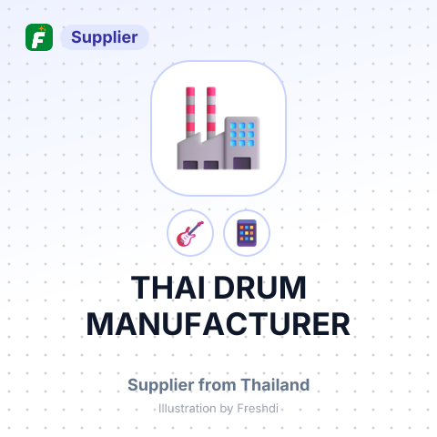 THAI DRUM MANUFACTURER – summary card, no photo uploaded yet