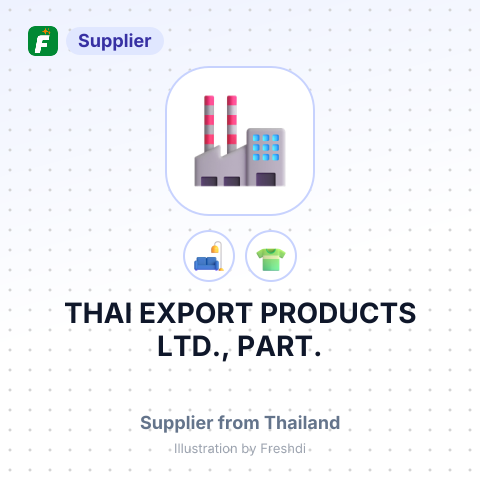 THAI EXPORT PRODUCTS LTD., PART. – summary card, no photo uploaded yet