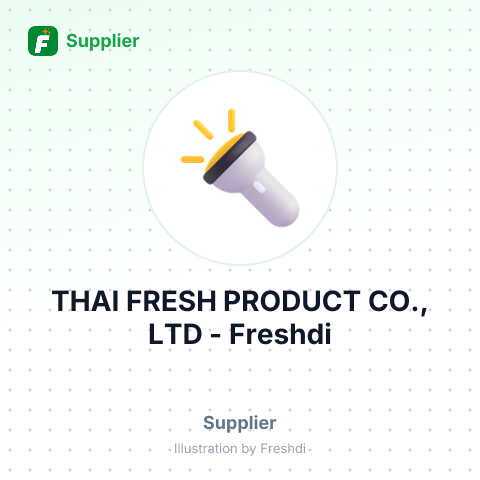 THAI FRESH PRODUCT CO., LTD – summary card, no photo uploaded yet