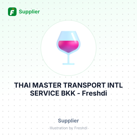 THAI MASTER TRANSPORT INTL SERVICE BKK – summary card, no photo uploaded yet