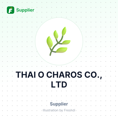 THAI O CHAROS CO., LTD – summary card, no photo uploaded yet