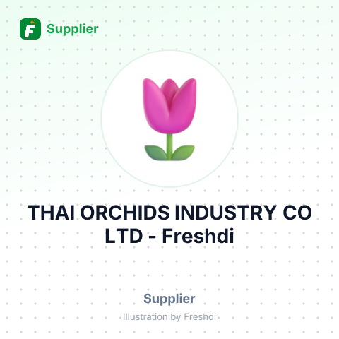 THAI ORCHIDS INDUSTRY CO LTD – summary card, no photo uploaded yet