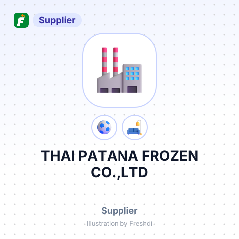 THAI PATANA FROZEN CO.,LTD – summary card, no photo uploaded yet