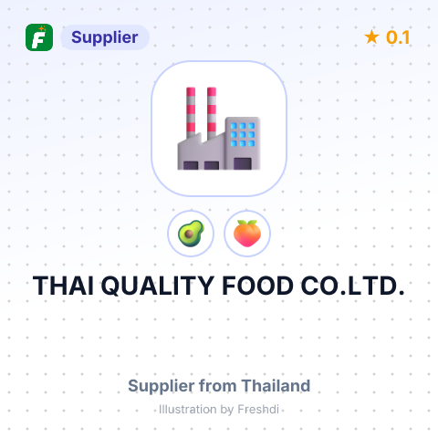 THAI QUALITY FOOD CO.LTD. – summary card, no photo uploaded yet