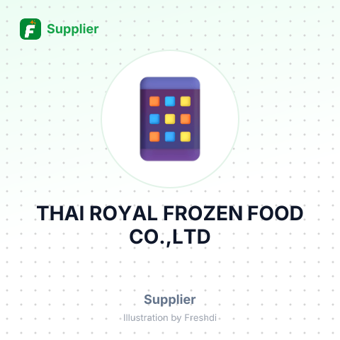 THAI ROYAL FROZEN FOOD CO.,LTD – summary card, no photo uploaded yet