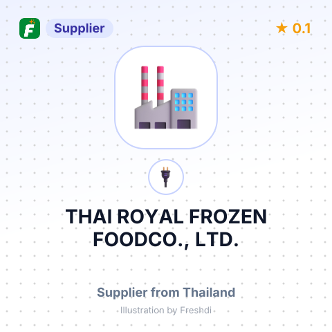 THAI ROYAL FROZEN FOODCO., LTD. – summary card, no photo uploaded yet