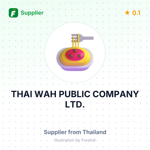 THAI WAH PUBLIC COMPANY LTD. – summary card, no photo uploaded yet